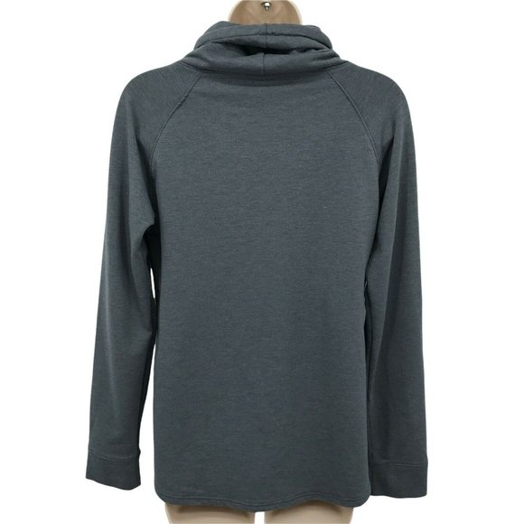 32 Degrees Heat Womens Long Sleeve Funnel Neck Teal Blue Activewear Top Size S - Picture 2 of 6